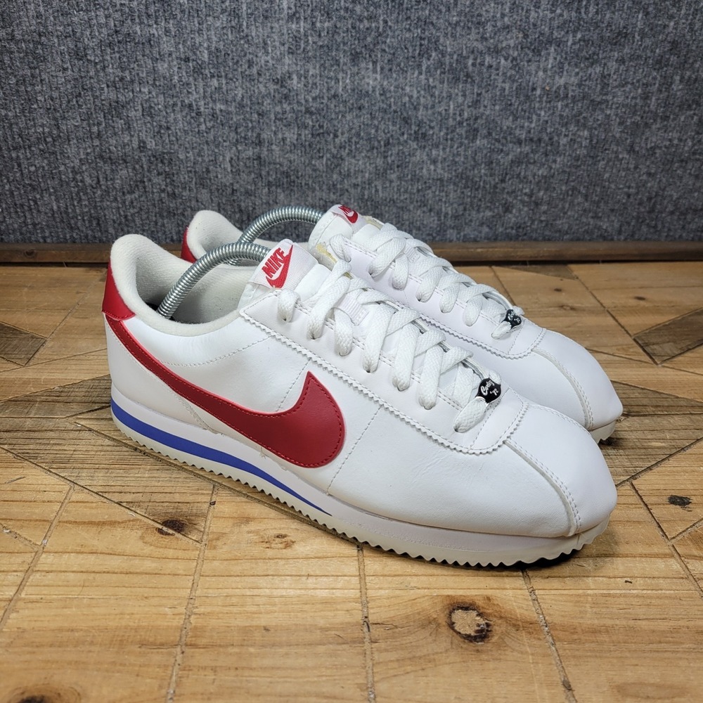 Nike Cortez Basic Leather 2019 Forrest Gump Men Size 10 US Athletic Sneaker Shoe